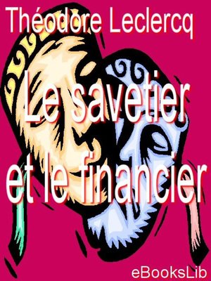 cover image of Le savetier et le financier